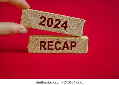 Recap Symbol Concept Red Words Stock Photo Shutterstock