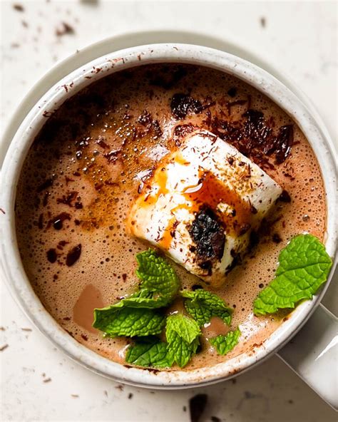 Vegan Peppermint Hot Cocoa Munching With Mariyah