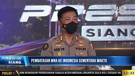 Live Dialog Kombes Pol Ade Yahya Juru Bicara Divisi Humas Polri