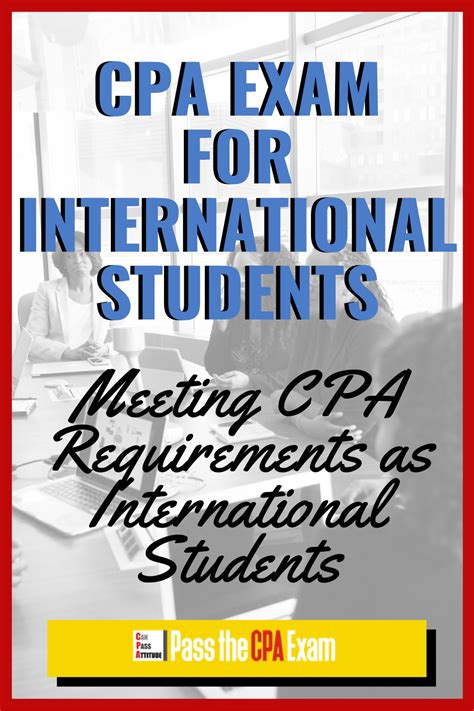 If You Are An International Student Ready To Take The Cpa Exam Click