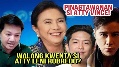 Tinawag Na Walang Kwenta Si Atty Leni Robredo Youtube