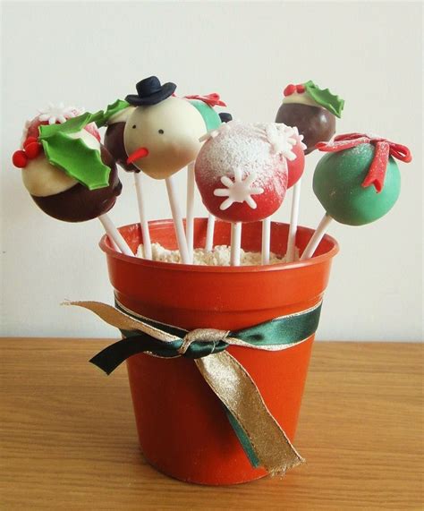 Xmas cake pops | Рождественские торты, Рождественские десерты рецепты, Праздничные угощения