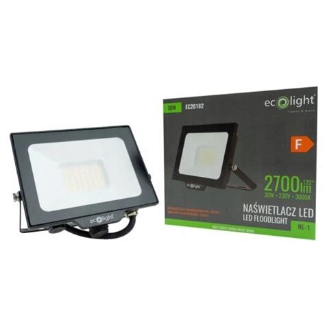 Ecolight Na Wietlacz Led Zewn Trzny Wewn Trzny Halogen W K Do