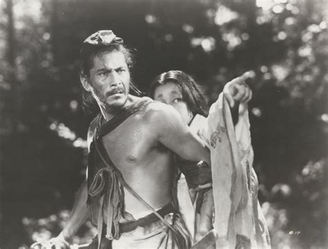 File:Rashomon (1950) Press Photo of Toshiro Mifune and Machiko Kyō.jpg ...