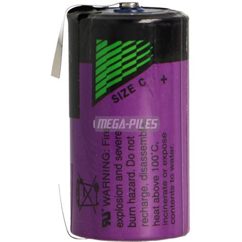 PILE SL 2770 T ER C Lithium Avec C Tags 3 6V 8500mAh ER26500 TADIRAN