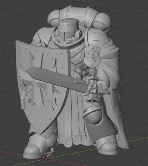 Free Stl File Space Knight Templar Crusader 🛰・3d Printer Model To Download・cults