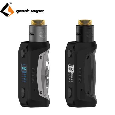 Geekvape Cigarette électronique Aegis Solo Tengu 100W avec RDA