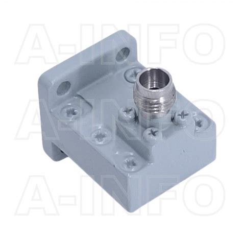 Wca Cu Right Angle Rectangular Waveguide To Coaxial Adapter