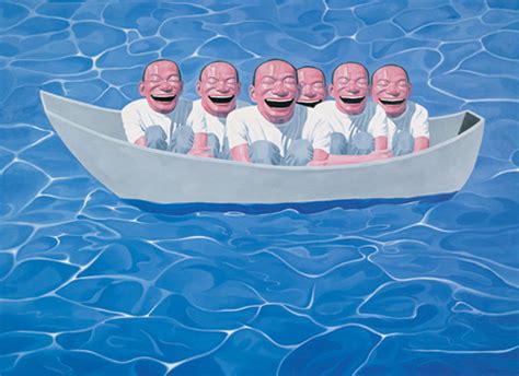 loveisspeed.......: Yue Minjun paintings...