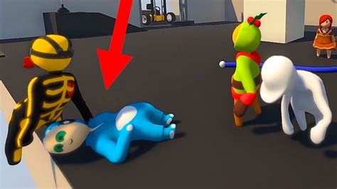 Un Enmascarado Secuestra A Bebe Milo Y Vita Lo Salva Human Fall Flat