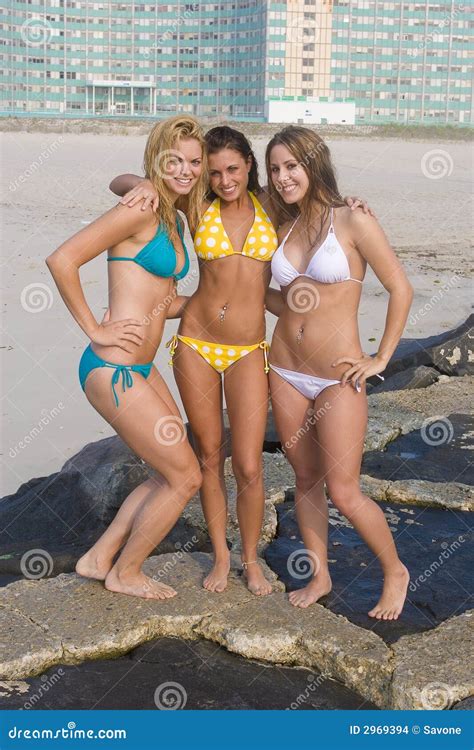 Bikini Beach Stock Photo Image Of Muscles Bikini Full 2969394