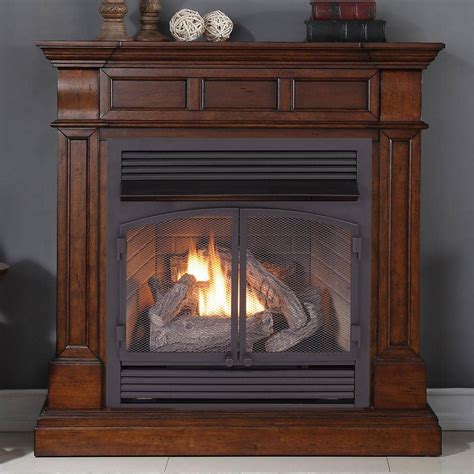 Duluth Forge Dual Fuel Ventless Gas Fireplace 32 000 BTU T Stat