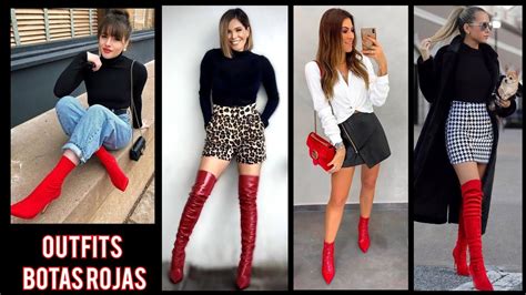 Introducir 30 Imagen Outfit Con Botas Rojas Abzlocal Mx