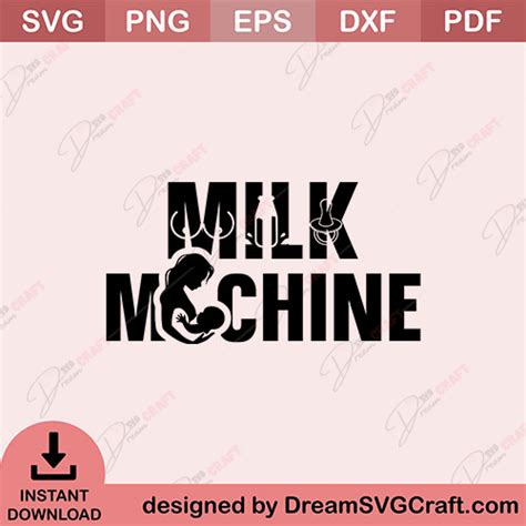 Milk Machine Svg Dreamsvgcraft