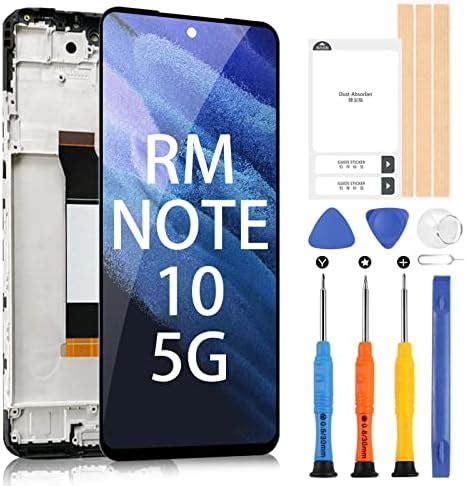 ARSSLY Écran pour Xiaomi Redmi Note 10 5G LCD Écran Tactile Digitizer