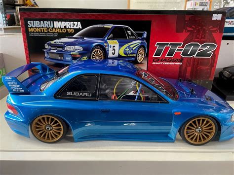 Tamiya 110 Subaru Impreza Wrc Monte Carlo 99 Electric On Road Expert