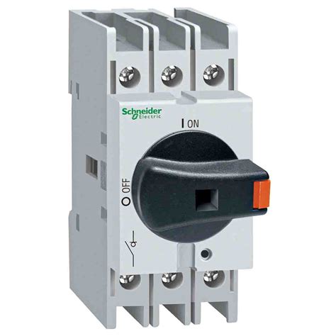 Vls3p063r1 Schneider Electric 3p Pole Din Rail Isolator Switch 63a