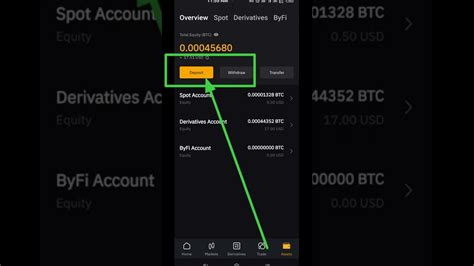 How To Copy Your Deposit Address From Bybit Exchange YouTube