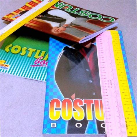 Jual Buku Kostum Costume Book Bonus Penggaris Sekala Warna Acak Buku Fashion Buku Pola