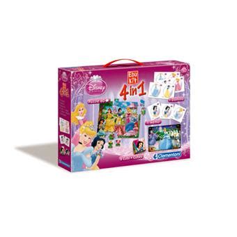 Clementoni EDUKIT 4 en 1 Princesses Loto mémo et domino Achat