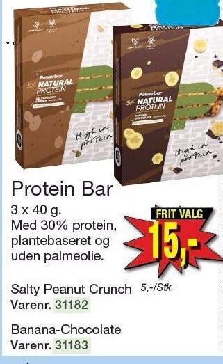 Protein Bar Tilbud Hos Harald Nyborg