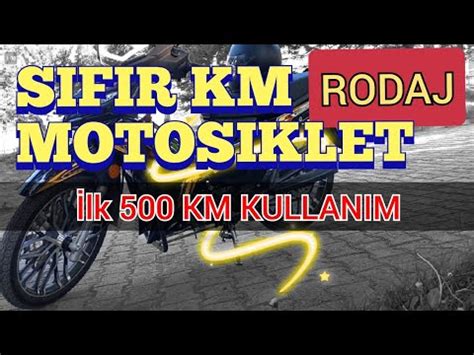 Sifir Km Motosiklet Kmde Rodaj Ned R Nasil Yapilir Gazlama