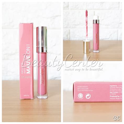 Jual Wardah Exclusive Matte Lip Cream Original No Mauve On Shopee