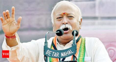 India Is Our Hindu Rashtra Rss Chief India News Times Of India