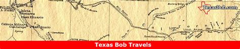 1857 Pecos River / West Texas Map