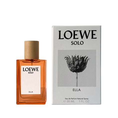 Loewe 罗意威 独奏宣言女士 Solo Ella淡香 香水30ml 男士 女士 香水 香水彩妆 海外进口 综保购 购全球世界就在家门口