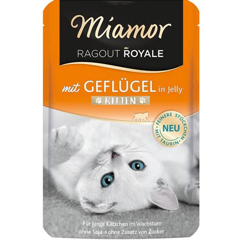 Miamor Ragout Royale Kitten Geflügel in Jelly kaufen bei ZooRoyal