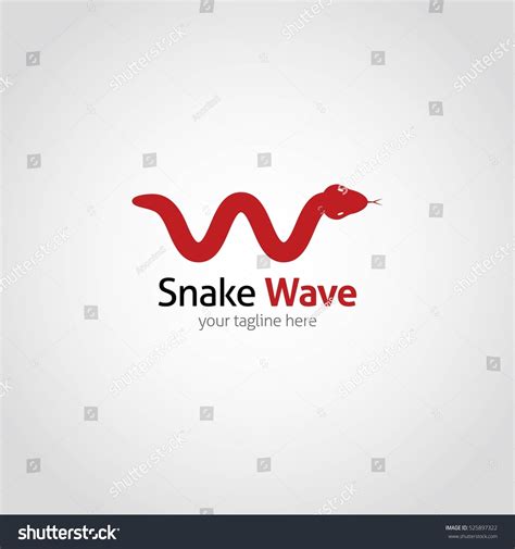 Snake Logo Design Template Vector Illustration Stock Vector (Royalty ...