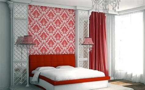 300 Red Bedroom Design Ideas