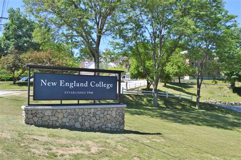 New England College Campus Map - Map