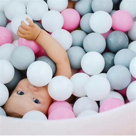 Ball Pit LIGHT GREY Choose Your Ball Colours Ball Pit Baby Ball