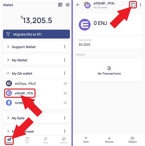 Finding your Enjin Wallet Address – Enjin