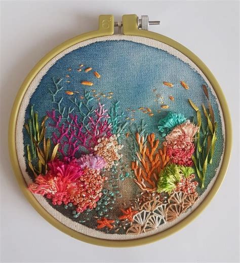 Pin De Elissa Riggleman En Embroidery Bordado Abstracto Puntos