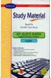 Oswaal Study Material Based On NCERT Text Book An Alien Hand For Class