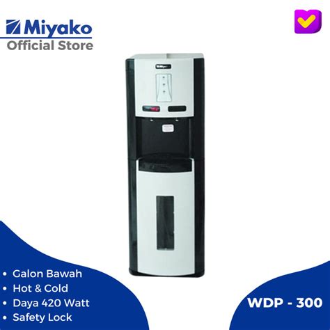 Promo Miyako Water Dispenser Hot Cool WDP 300 Cicil 0 3x Kota Bekasi Miyako OS Tokopedia