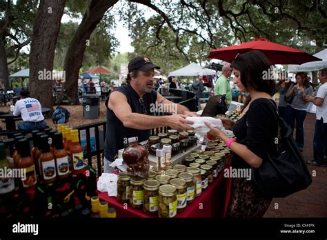 Flea Market Lake Eola Orlando Florida USA Stock Photo - Alamy