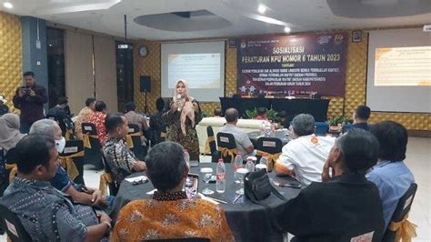 Kpu Kota Tegal Sosialisasi Pkpu Nomor Tahun Alokasi Anggota