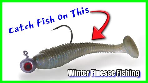 Winter Swimbait Bass Fishing Finesse Swimbaits Youtube