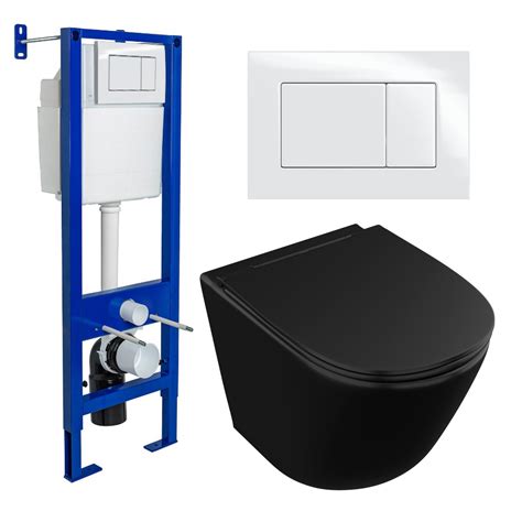 Комплект 3 в 1 инсталляция Berges Wasserhaus Atom 410 + Унитаз ...