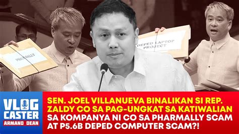 Sen Joel Kay Zaldy Co Kung Maglalabas Ka Ng Baho Dapat MALIGO KA