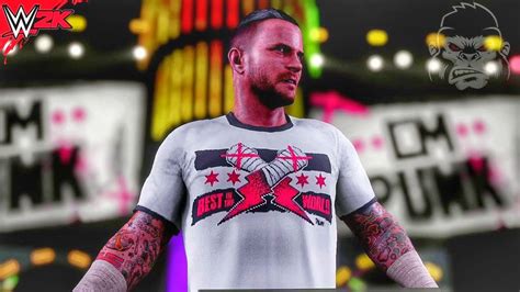 Cm Punk Aew Debut W Cult Of Personality Theme Wwe K Pc Ps