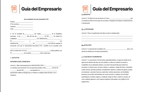 Formato De Acta Constitutiva De Sociedad Anonima Derechos Humanos Hot