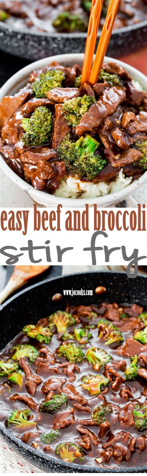 Easy Beef And Broccoli Stir Fry Jo Cooks Easy Beef And Broccoli Recipes Cooking Recipes