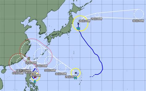 海葵颱風生成了！與蘇拉、丹瑞「三颱共舞」 最新路徑影響出爐 天氣速報 生活 Nownews今日新聞