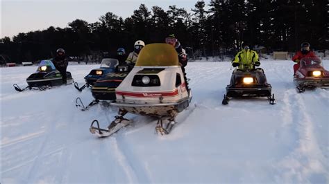 BangShift.com $500 Vintage Snowmobile Endurance Challenge...Or, Frozen ...