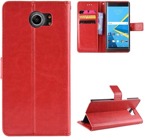 Amazon Qiongni Case For Blackberry Priv Case Cover Flip Leather